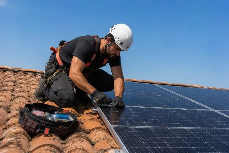 Maintenance et monitoring de panneaux solaires à Castelnau-d'Estrétefonds