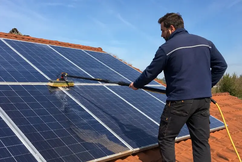 Nettoyage et entretien de panneaux solaires à Castelnau-d'Estrétefonds